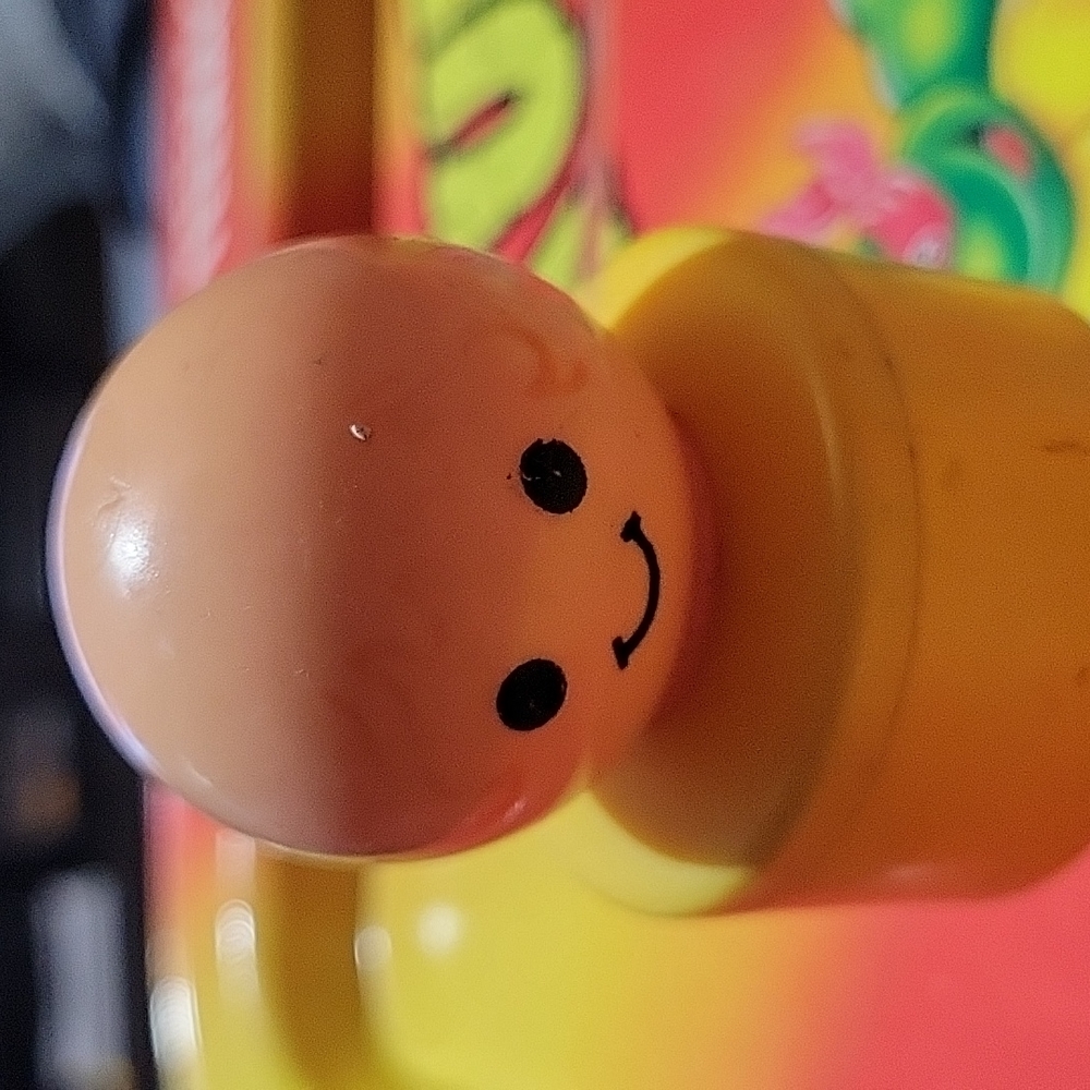 Fisher Price Vintage 1974 Person Jumbo Little People Figure Vintage Toy - Picture 2 of 5